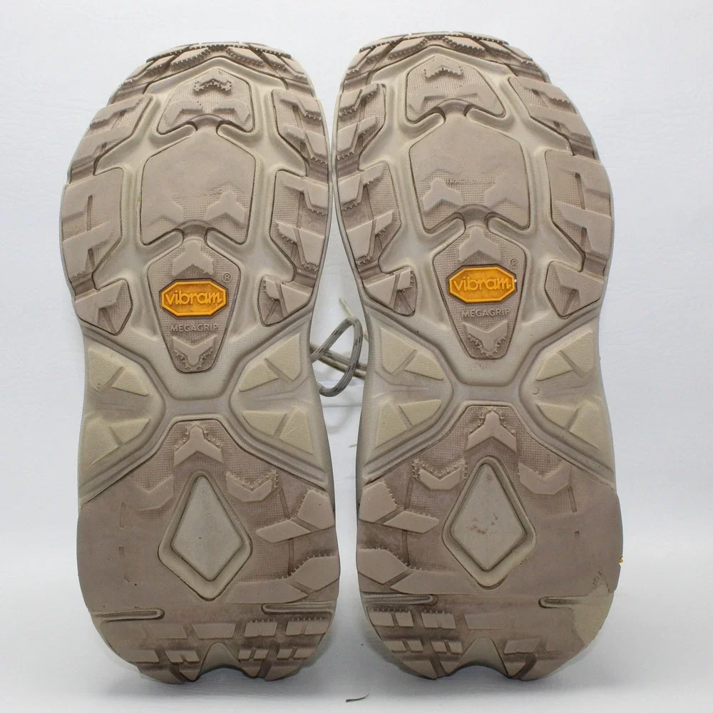 Hoka One One Kaha 2 Low GTX Sand Beige Hiking Shoes OTDN Womens 7 Mens 5.5